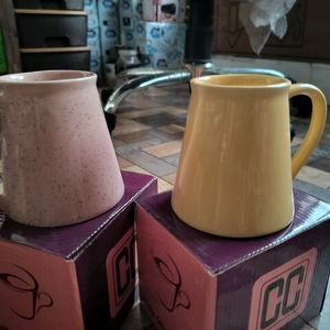 Kon Shape milk mug Set Of 2