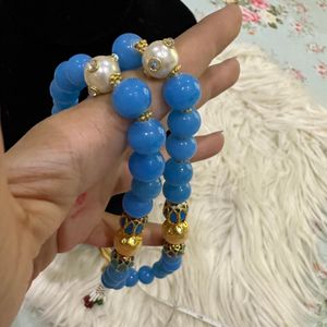 Blue Jaipuri Mala | Super Elegant