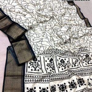 Soft Chanderi Silk Saree