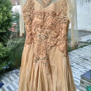 Women Brown Gown