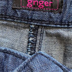 New Ginger Denim Short Skirt