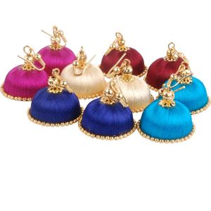 silkthread jhumka model 3