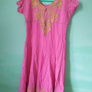 Pink Anarkali