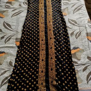 Black Heavy Kurta