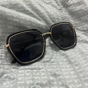 Black & Gold Sunglasses