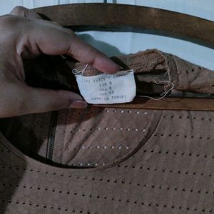 Orginal Zara Basics Brown Top