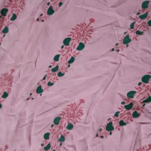 Pink Printed Kurti