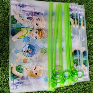 Set Of 12 Frozen Silicon Zipper Pouches