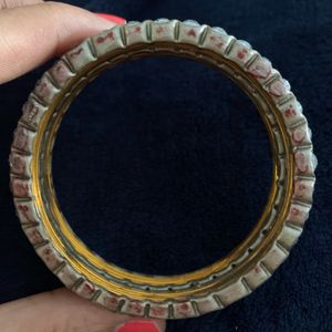 Lacquer Bangles With Stones