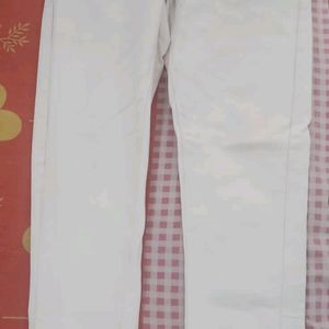 CIRCLE White Jeans Pant