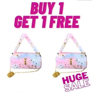 Buy 1 Get Free Combo Furry Sling Bag 💼