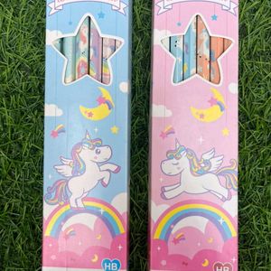 Unicorn And Game World Pencil