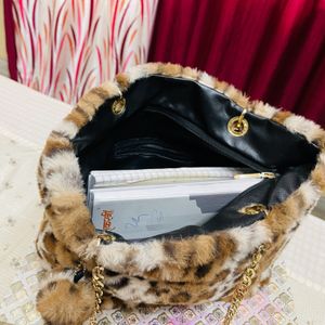 leopard print handbag