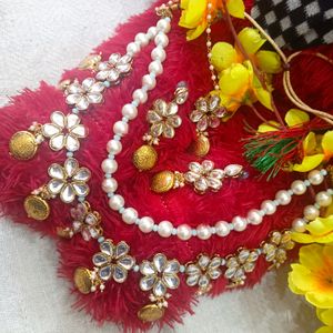 Kundan Rani Necklace Set