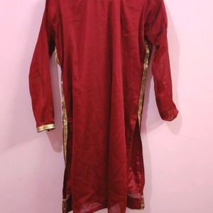 Maroon Sharara Set