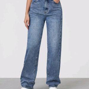 Straight Fit Jeans For Women.