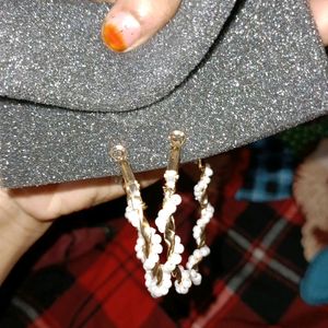 Long Pearl Earrings