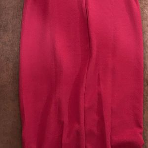 Sassafaras Women Maxi Maroon Dress