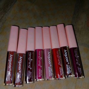 Matte Liquid Lipstick Pack Of 8