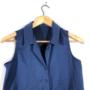 Navy Blue Casual Top(Women’s)