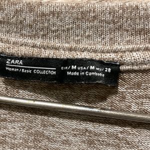 Zara Oversized Sweater Dress Free Size