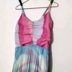 Tokyo Talkies Tie Dye Multi Colored Dress