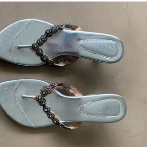 Silver Sandals