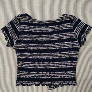 Korean Wool Crop Top