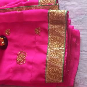 Rose Elegant Saree