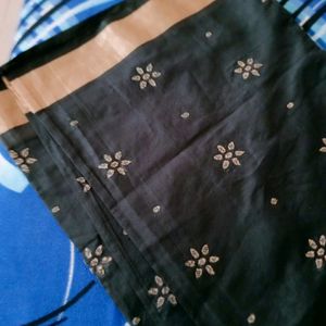 BLACK HEAVY  WORK SAREE