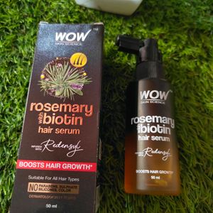 Wow Rosemary With Biotin Hair Serum