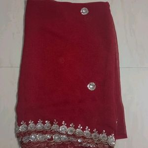 Grand Work Saree With Blouse