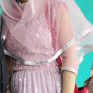 Pink Brides Lenga Choli