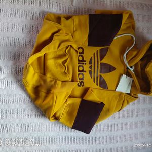 Men's Kangaroo pocket hoodie Adidas Logo Printed