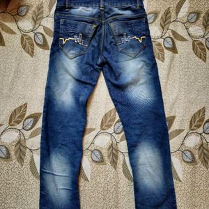 Kids blue jeans