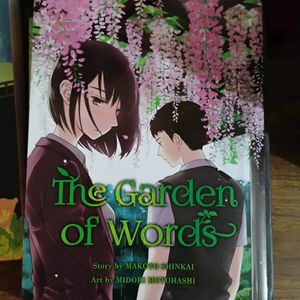 Manga Comic, Books Vol Garden Of Words, Smashed