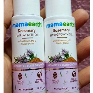 Mamaearth Rosemary Hair Growth Oil Pack Of 2⃣
