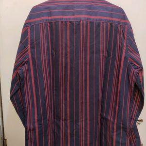 Netplay Mauva Stripes Shirt For Men.