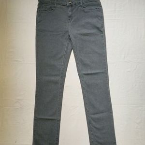 Women Dark Grey Skinny Jeans