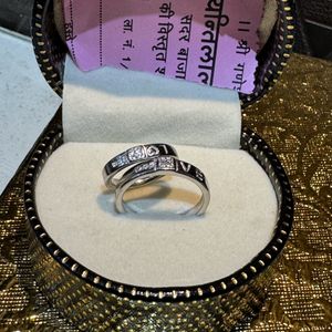 Silver 92.5 Couple Ring