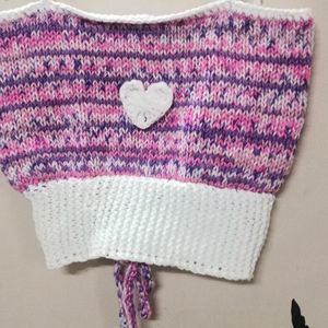 Handmade Knitted Crop Top