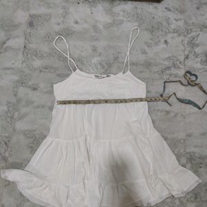 Bust 38-42 Mini White Dress