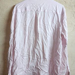 UNIQLO Formal Shirt Top Full-sleeve Pink