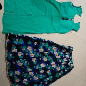 Kurti & Skirt Beautiful Dress