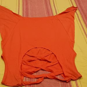 Party Wear Top With Back Design