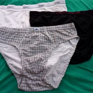 WAIST 28/30 COMBO 3 Branded Man Briefs