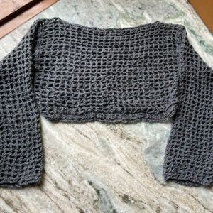 Crochet Mesh Top