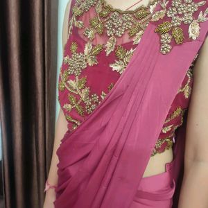 Lycra Saree