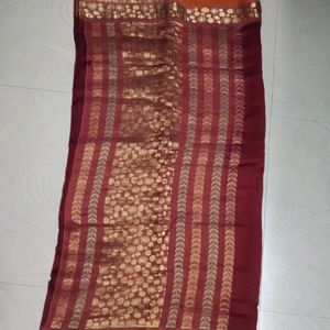 Pure Gadwal Silk Zari Woven Saree