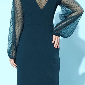 Tranquil Navy Blue Dress